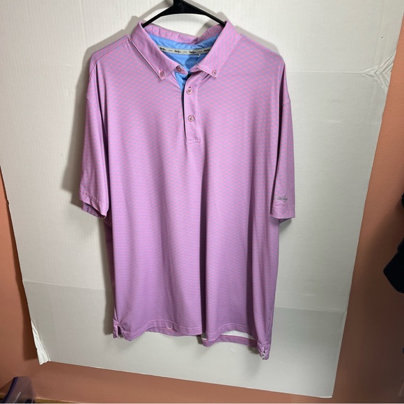 WALTER HAGEN  11 Majors Golf Polo Shirt Geometric  Men's Size XL - Picture 1 of 8